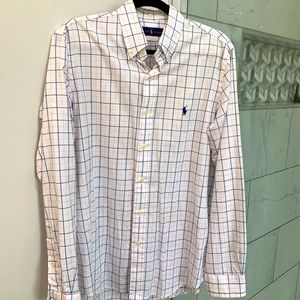RALPH LAUREN Men’s light-weight button up dress shirt